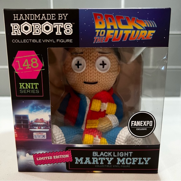 Handmade By Robots Back to the Future Marty McFly Limited Edition Vinyl Figure - Picture 1 of 5